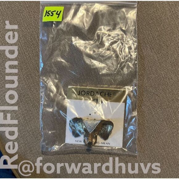 Vintage Jordache Elephant Brooch New with Tags - Picture 7 of 8